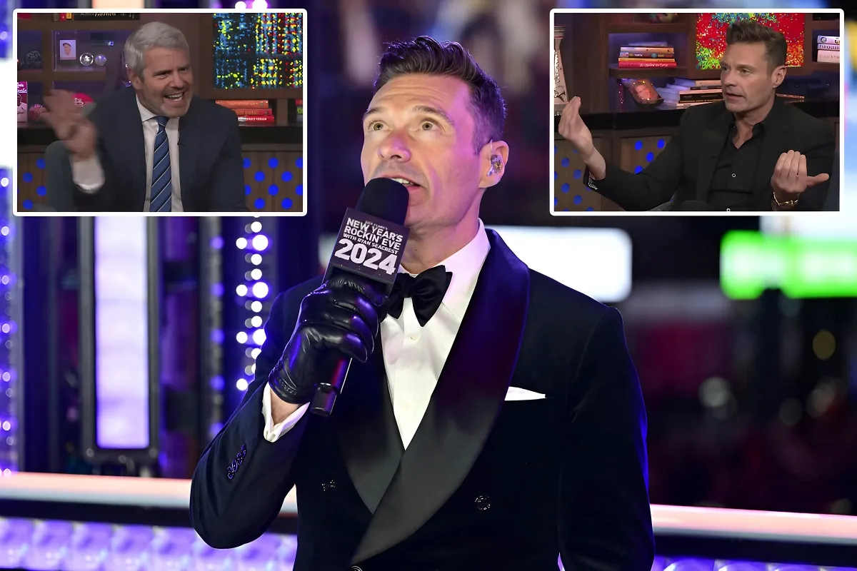 Ending the Beef: Andy Cohen and Ryan Seacrest Address Infamous NYE Feud in Television Interview - lulu