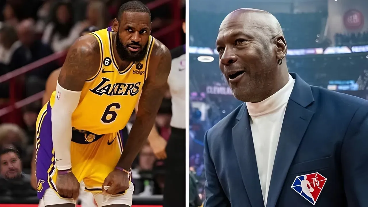 "LeBron James is statistically worst shooter": Michael Jordan & Lakers star's fans clash over Kenny Smith's label for 6x NBA champ in resurfaced clip