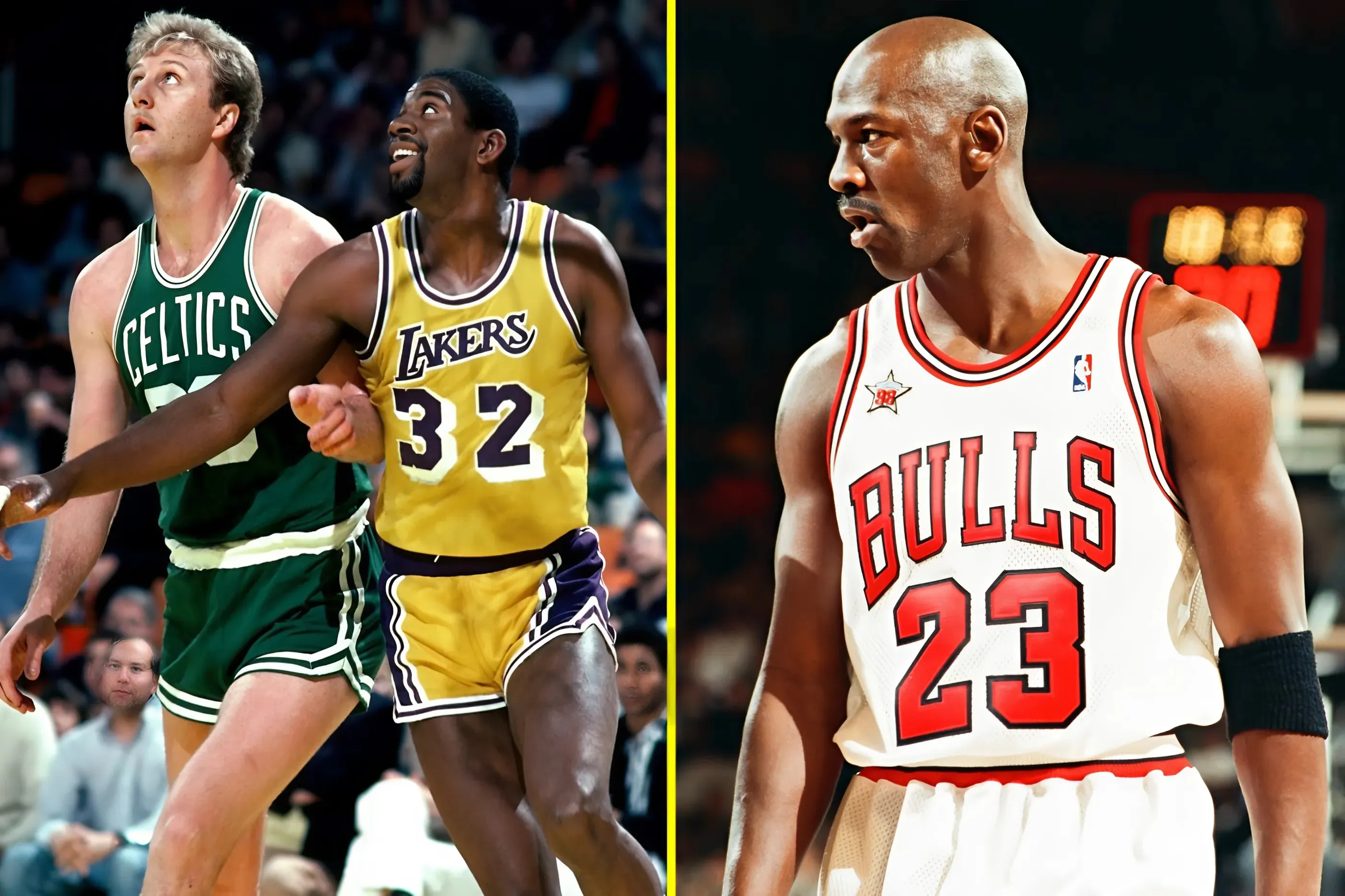 Michael Jordan on Larry Bird's 'God disguised as Michael Jordan' comments: "Larry Bird's comment gave me credibility"