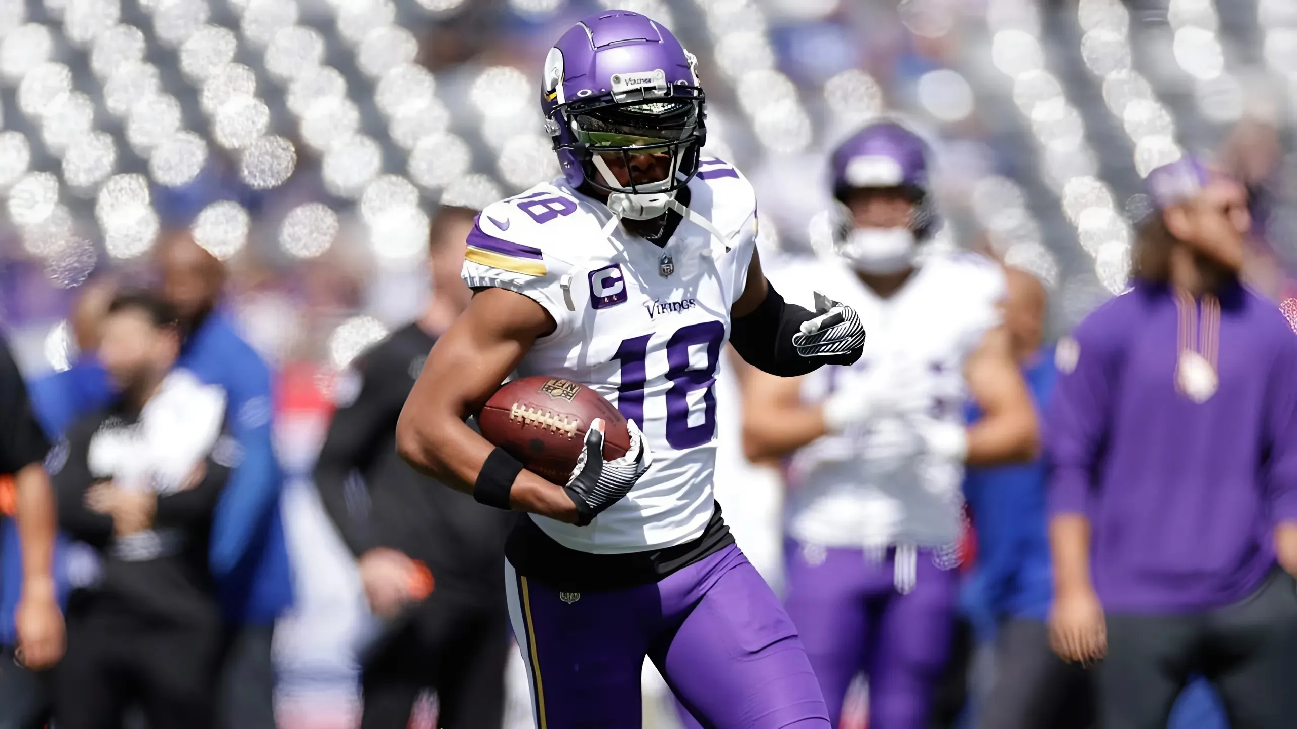 Vikings' Justin Jefferson not gleaning much from how 49ers played Jets' WR1: 'Respectfully, I'm not Garrett Wilson'