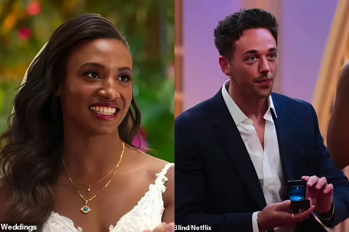 Love Is Blind UK star Nicole who married Benaiah on the Netflix show weighs in on ex fiancé Sam's wild claims that he turned her down for sex ngocc