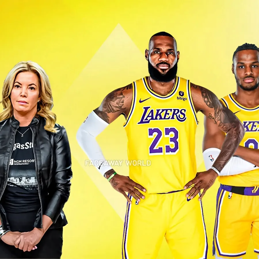 Jeanie Buss Weighs In On LeBron James And Bronny Sharing A Locker Room