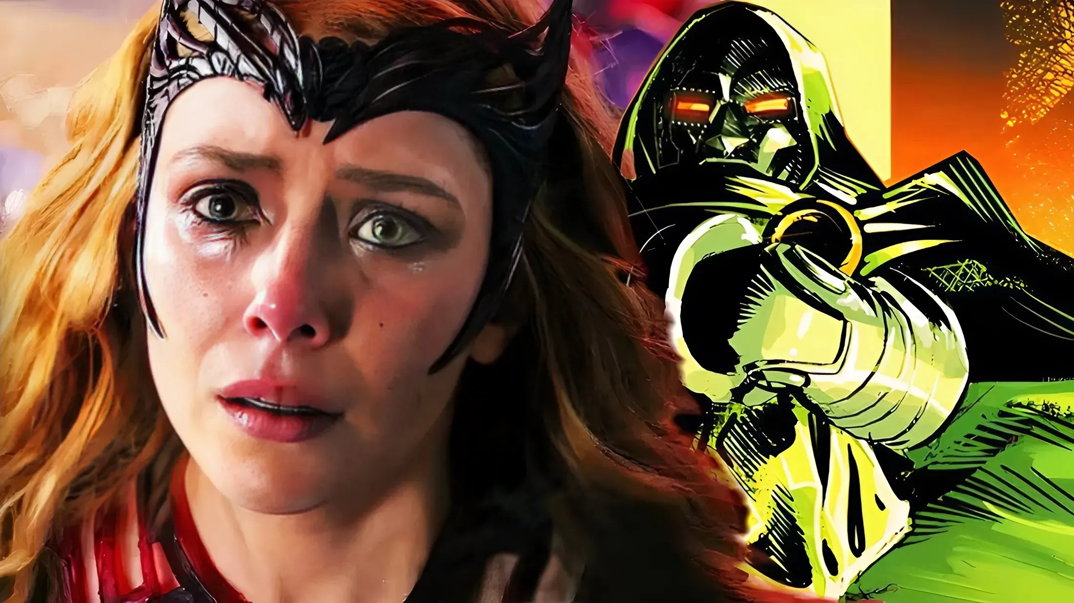 Elizabeth Olsen's MCU Return Imagined In Scarlet Witch Movie Poster