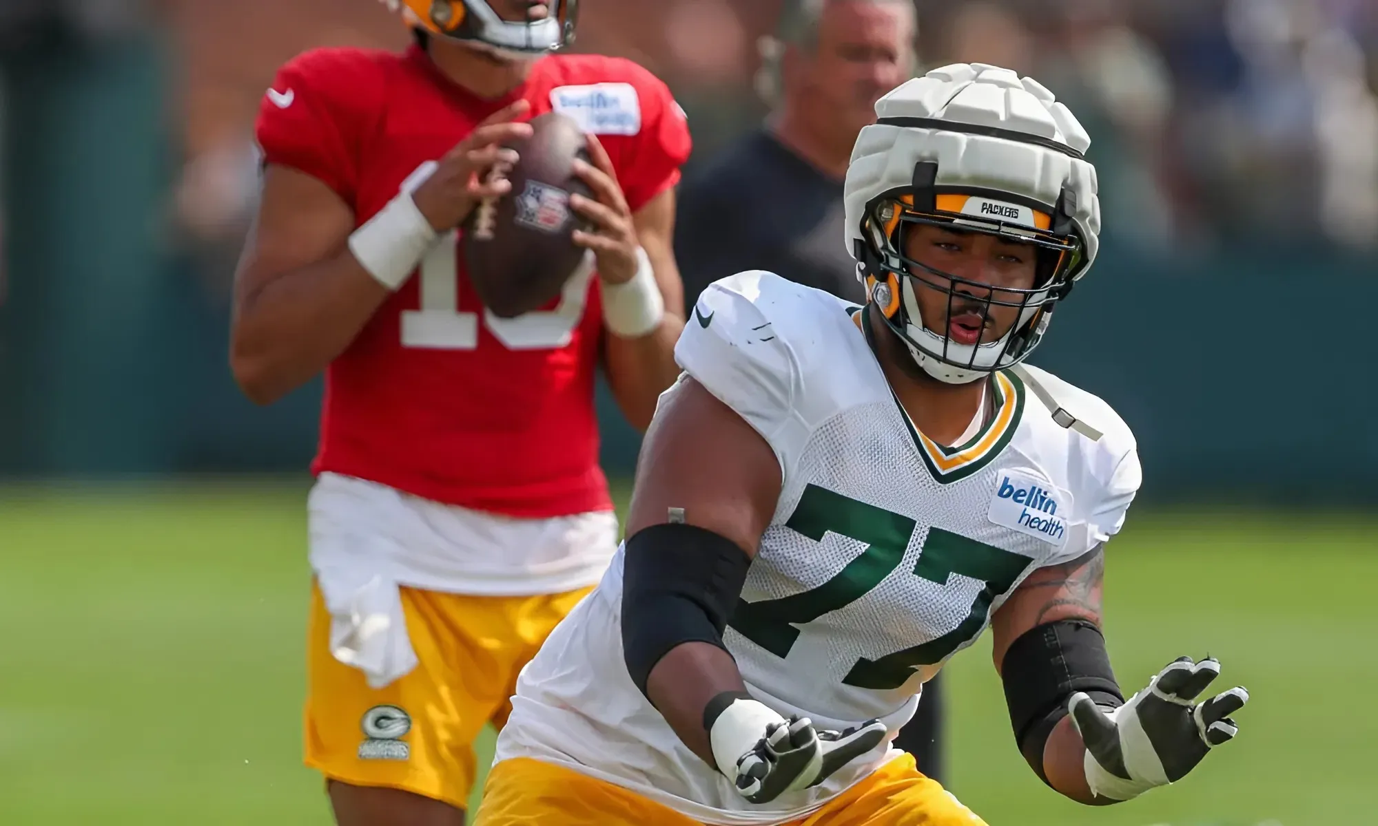 Packers Update Status of Top Rookie Jordan Morgan After Injury vs. Colts