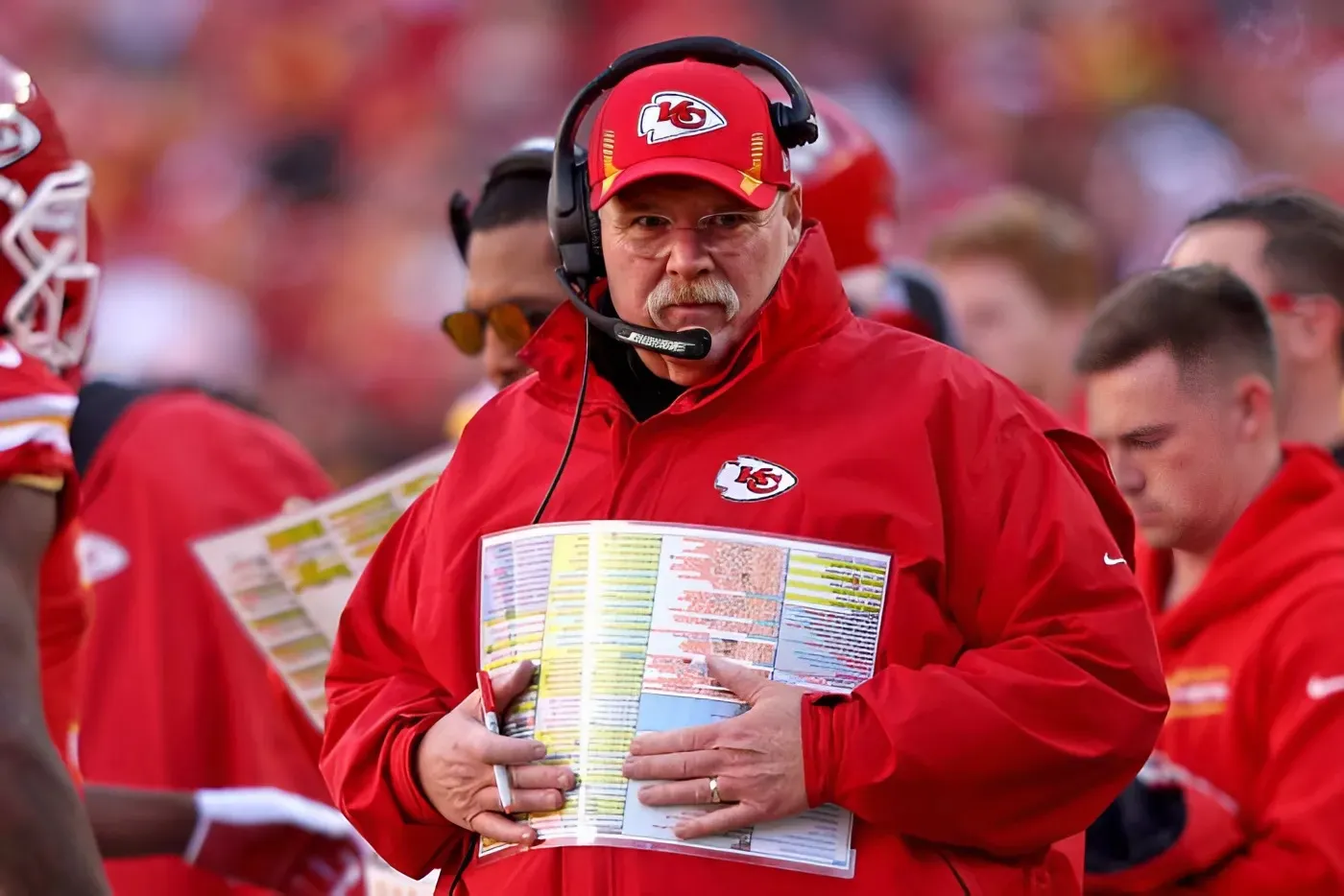 Chiefs HC Andy Reid Explains Why He Personally Benched Rookie Starter