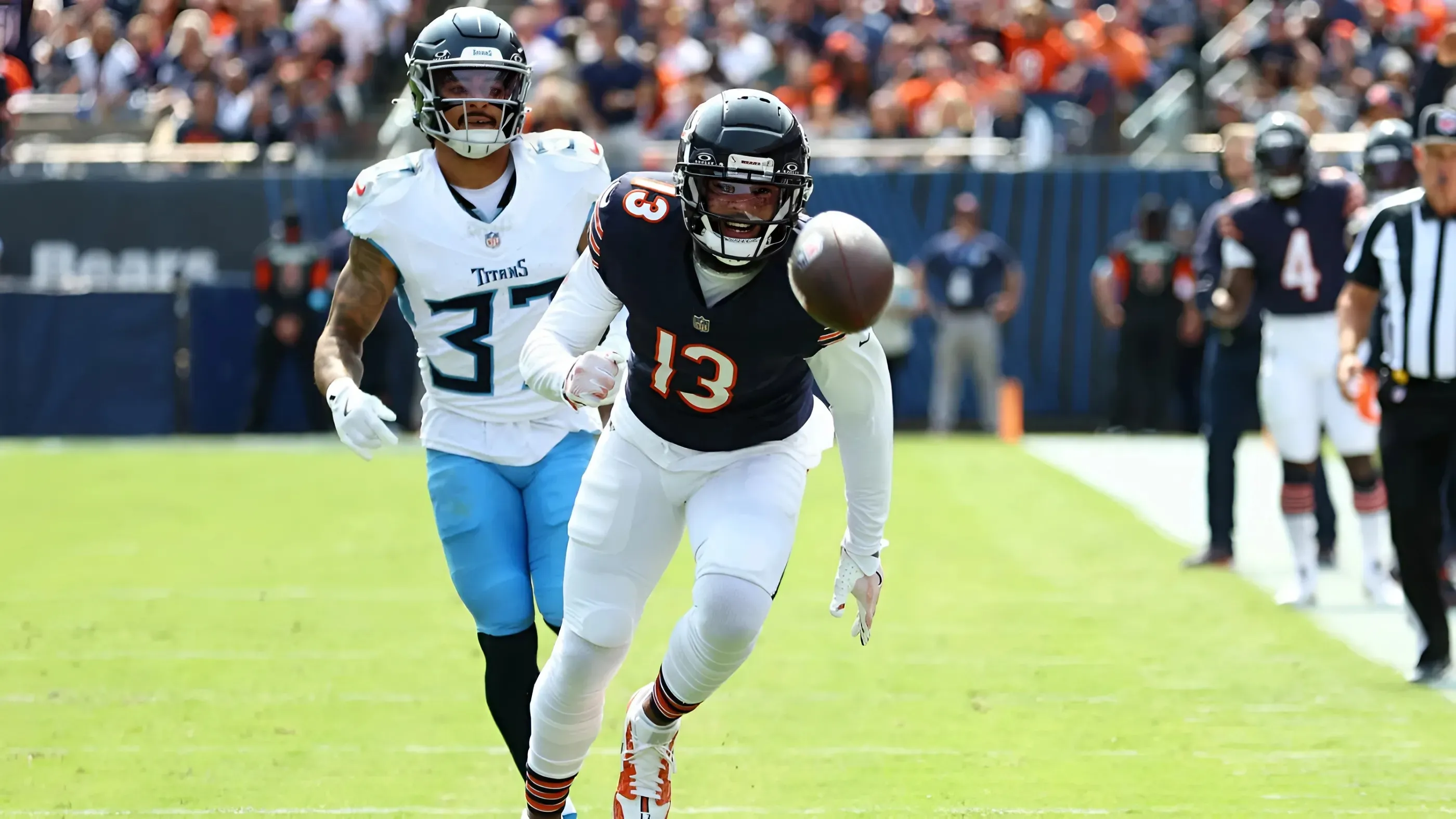 Status for Two Key Chicago Bears Wide Receivers for Week 2 Revealed