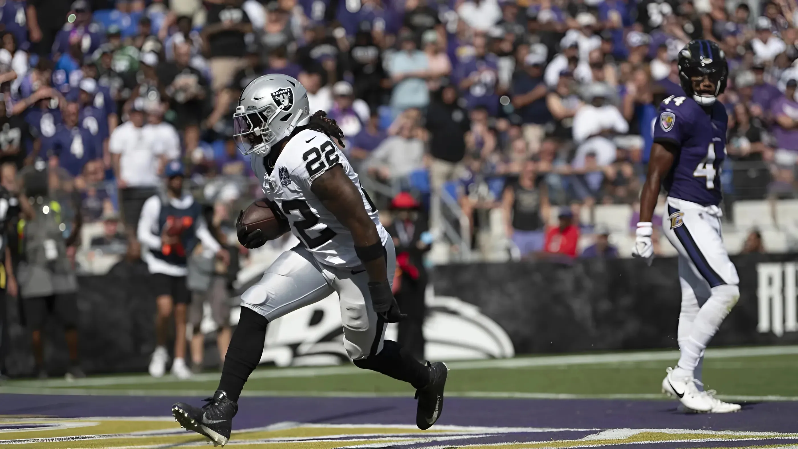 Offense Wakes Up As The Raiders Upset The Ravens 26-23