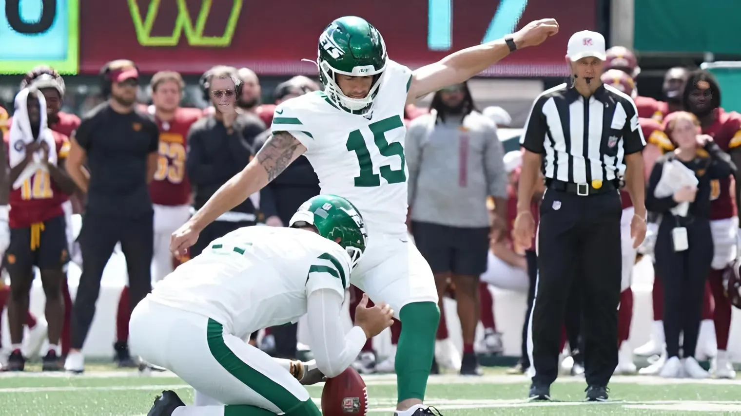 Ex-Jets kicker single-handedly out-scores Giants for Week 2 win