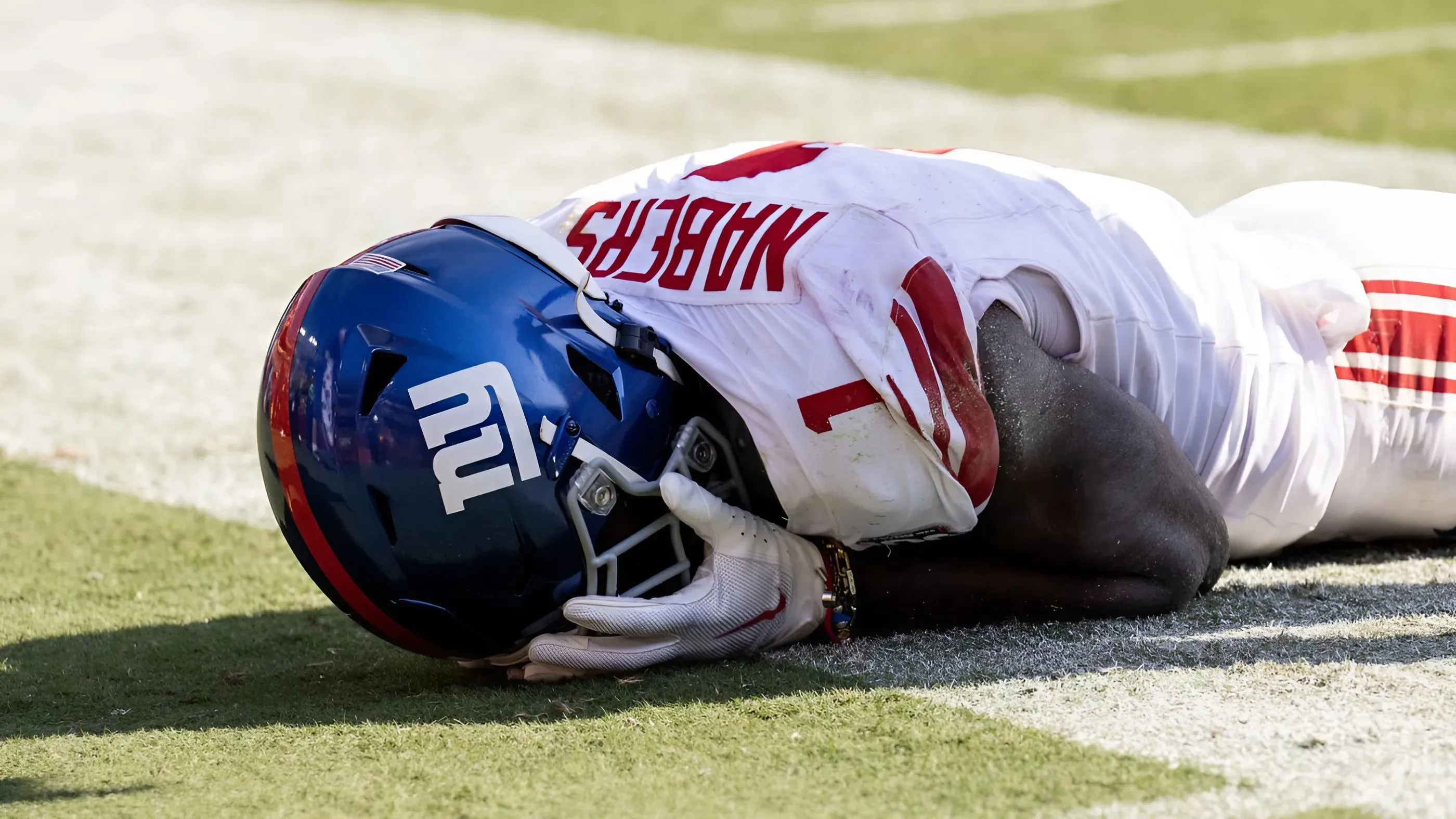 Giants' rookie Malik Nabers laments crucial late-game drop: 'I let my team down'