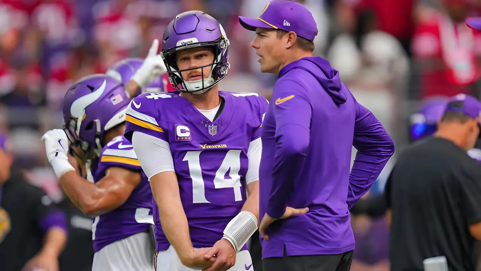 Vikings HC Kevin O’Connell Gets Emotional Talking About Sam Darnold