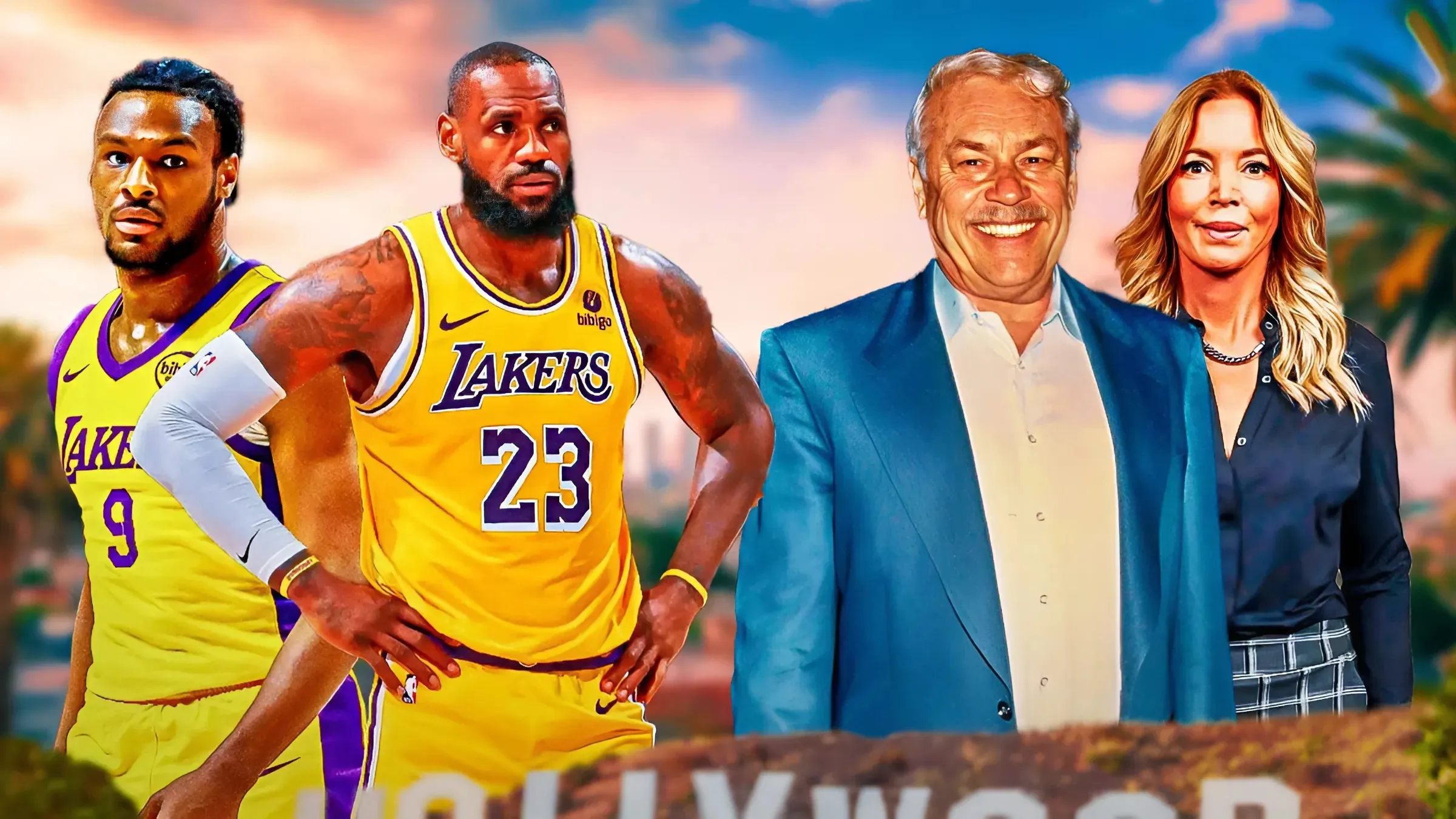 Jeanie Buss Weighs In On LeBron James And Bronny Sharing A Locker Room