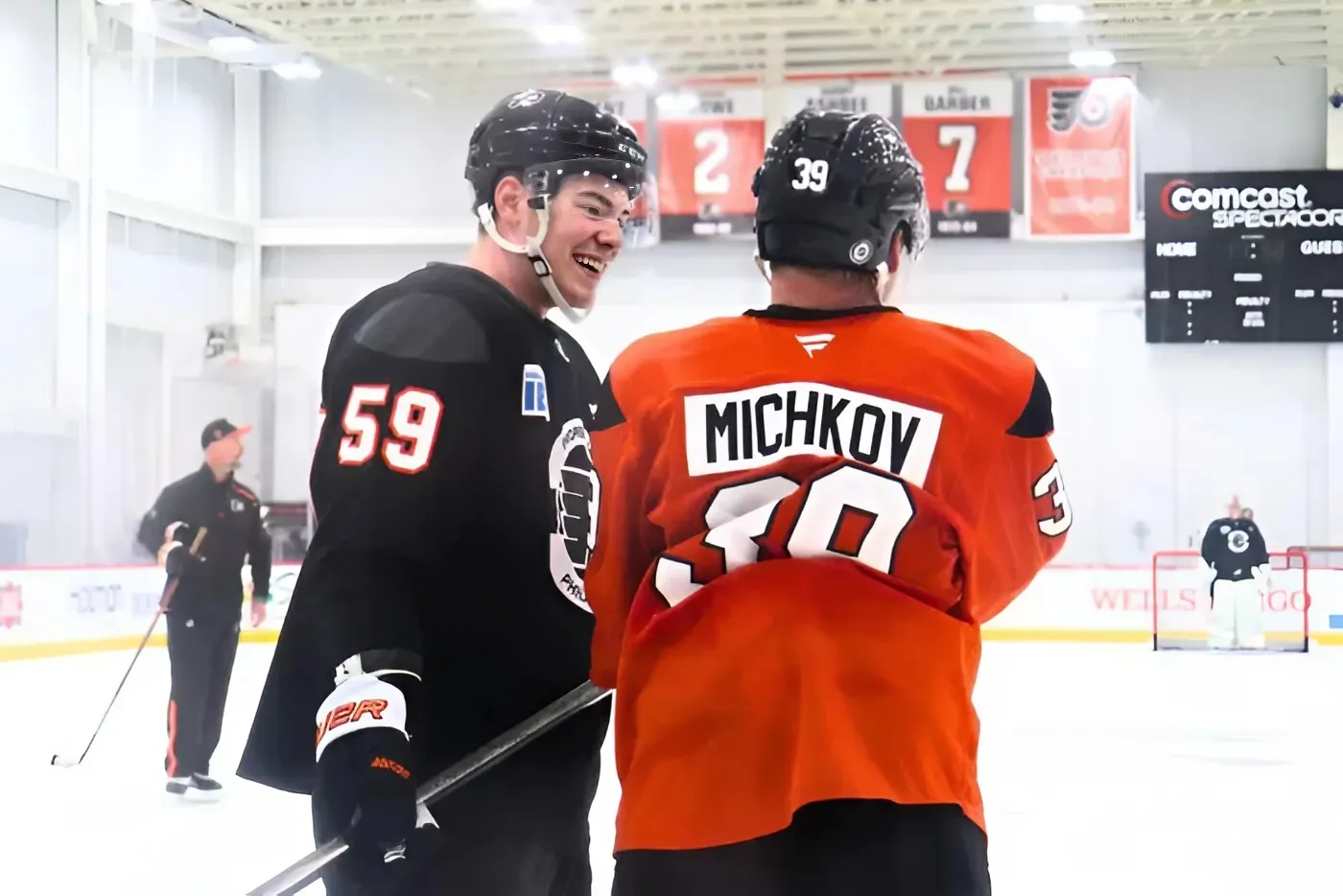 Oliver Bonk Speaks On NHL Ambitions As He Impresses During Flyers Camp