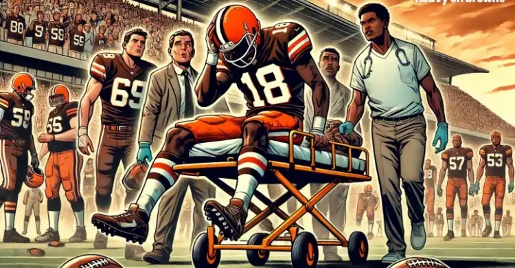 Browns Receiver Carted Off Field Against Jaguars