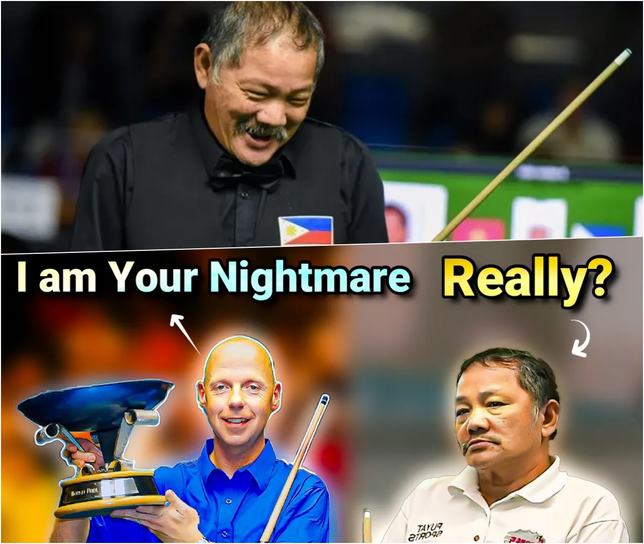 🎯 German Player Confidently Claims He Can "Trick" Legend Efren Bata Reyes!