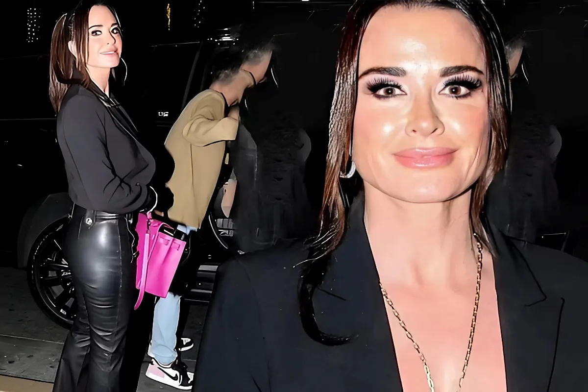 Kyle Richards Stuns in Plunging Top and Leather Slacks at Maren Morris Concert, Reflecting on Split from Mauricio Umansky - lu