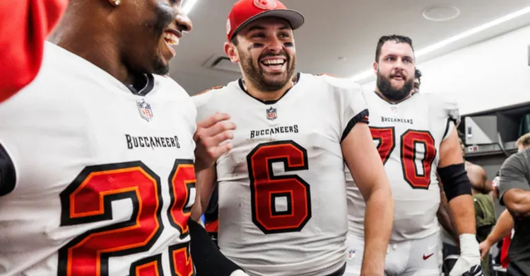 Baker Mayfield Gives All His Teammates Credit For The Win