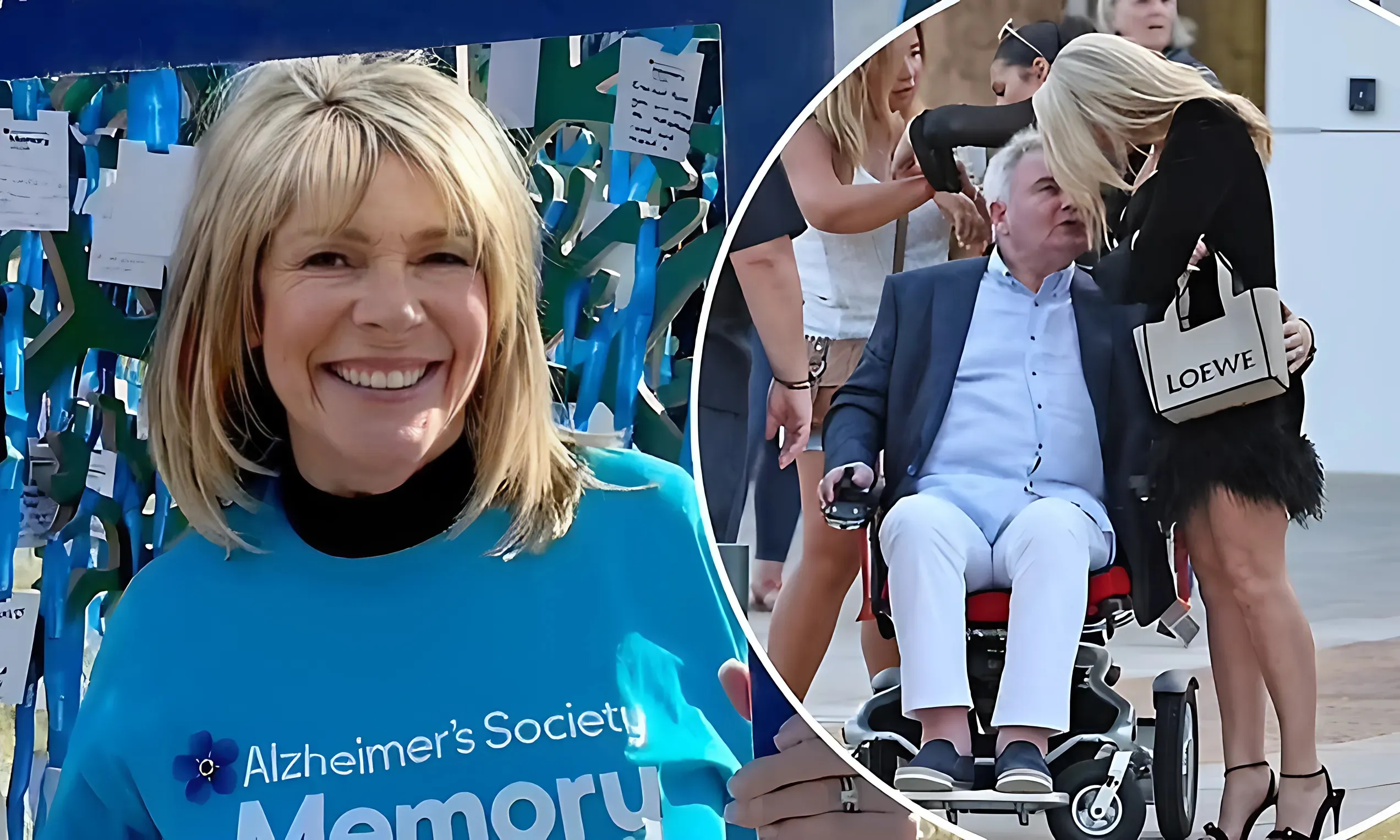 Ruth Langsford appears in great spirits at charity walk as she is seen for the FIRST time since ex Eamonn Holmes' loved-up display with new girlfriend trucc