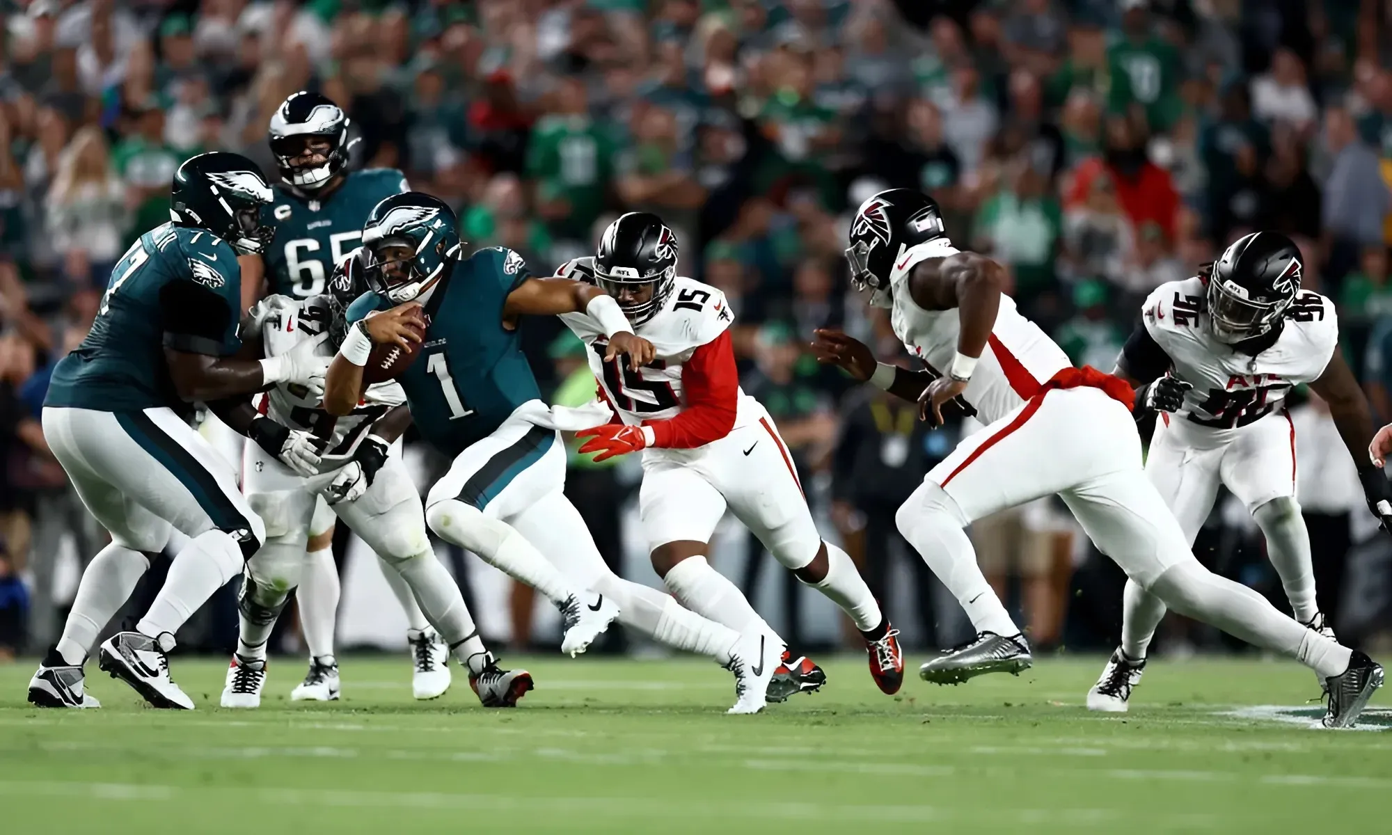 Instant analysis of Eagles shocking 22-21 loss to the Falcons on MNF