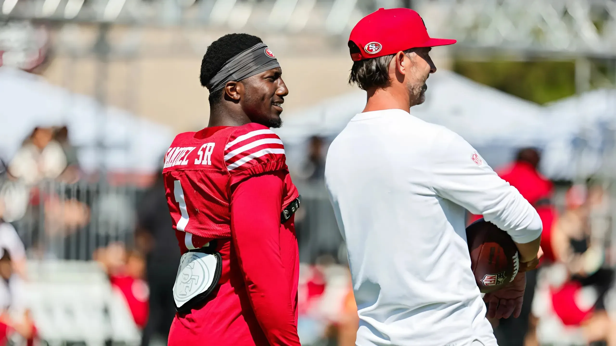 Kyle Shanahan gets 100% real about Deebo Samuel, Christian McCaffrey injuries