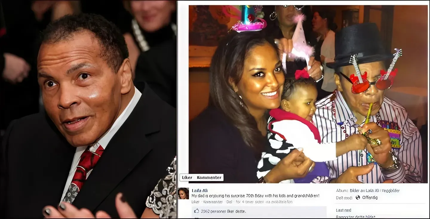 Muhammad Ali's daughter admits that she is grateful her father is no longer suffering