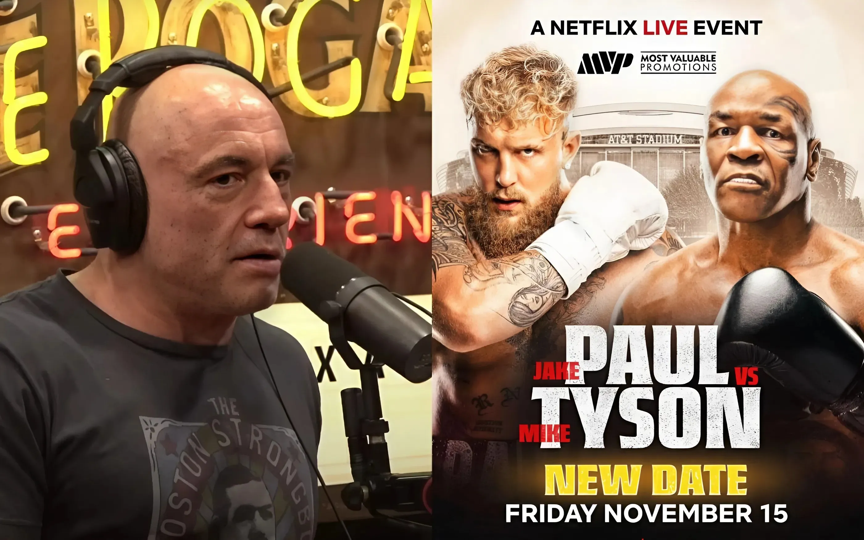 Joe Rogan can’t make sense of Mike Tyson vs. Jake Paul and shares his fears about the fight: "It's kinda crazy"