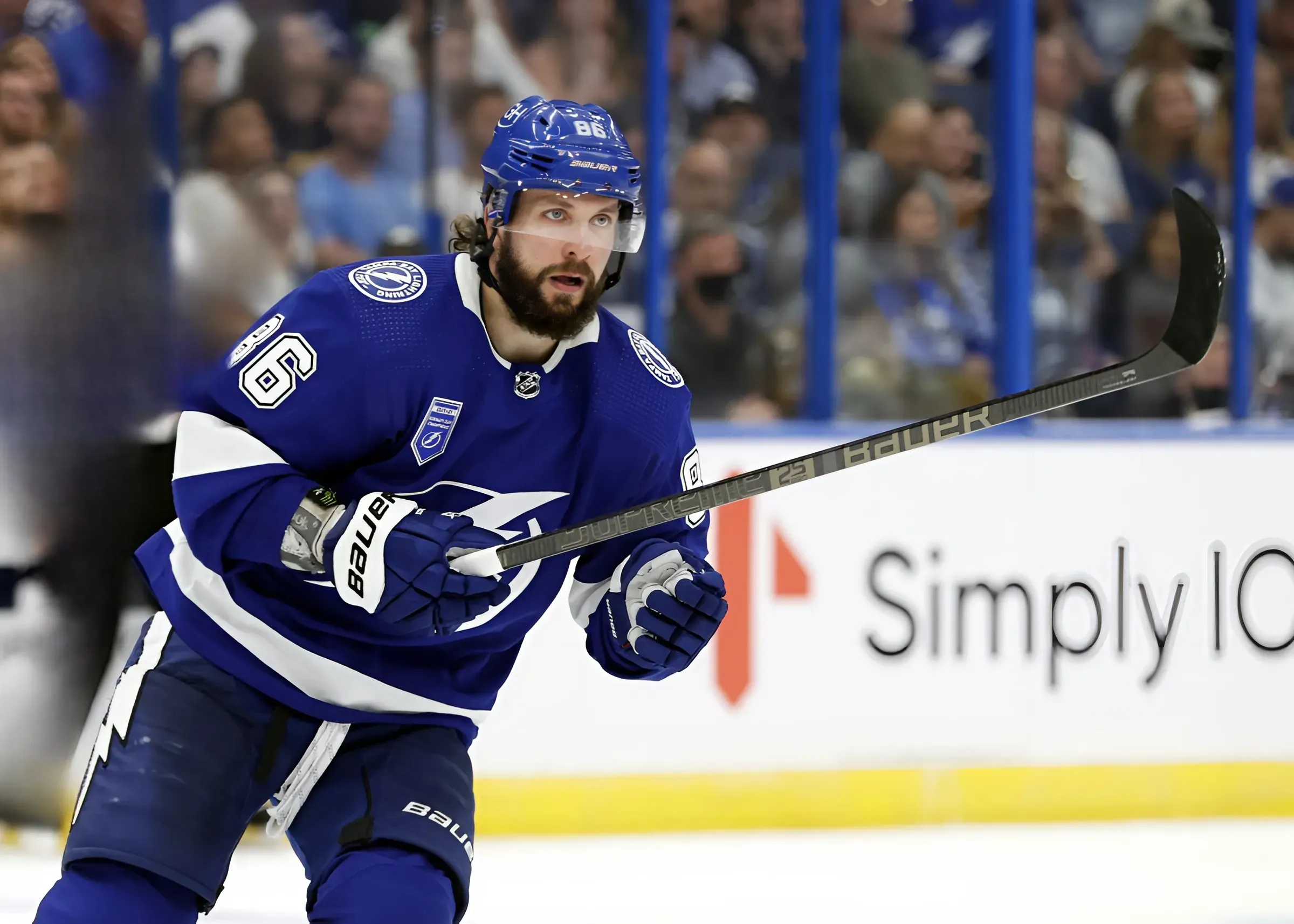 Lightning Superstar Tops NHL 25 RW Rankings