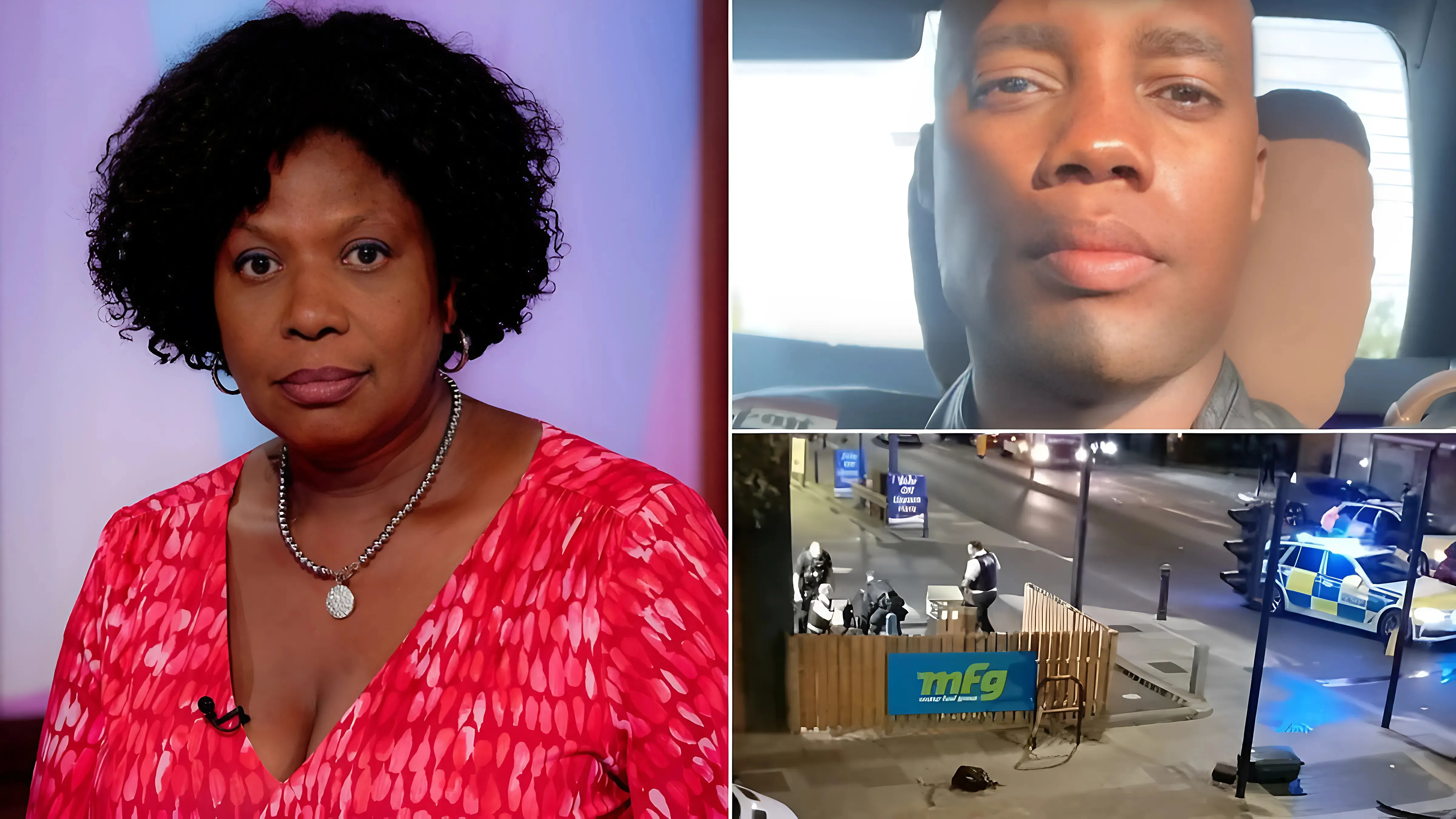 Loose Women's Brenda Edwards rushed to help Sex Education star 'kicked to the ground by police' trucc