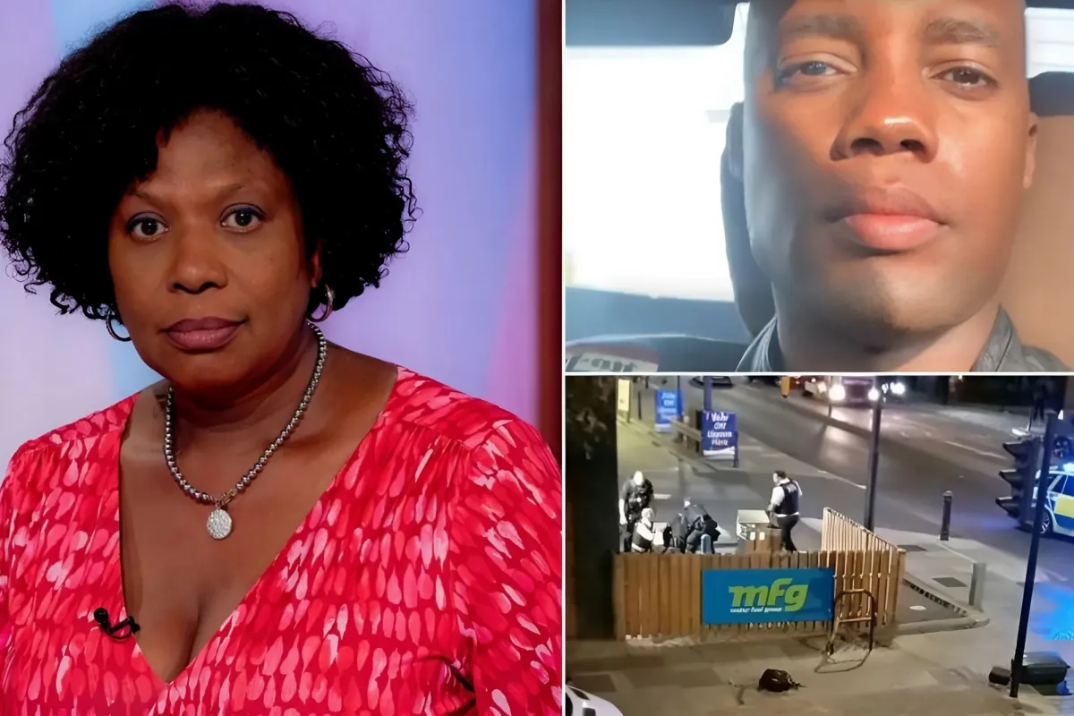 Loose Women's Brenda Edwards rushed to help Sex Education star 'kicked to the ground by police' ngocc