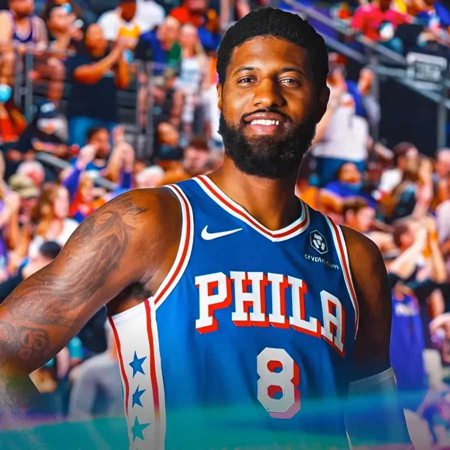 Fierce Paul George photo has 76ers fans hyped