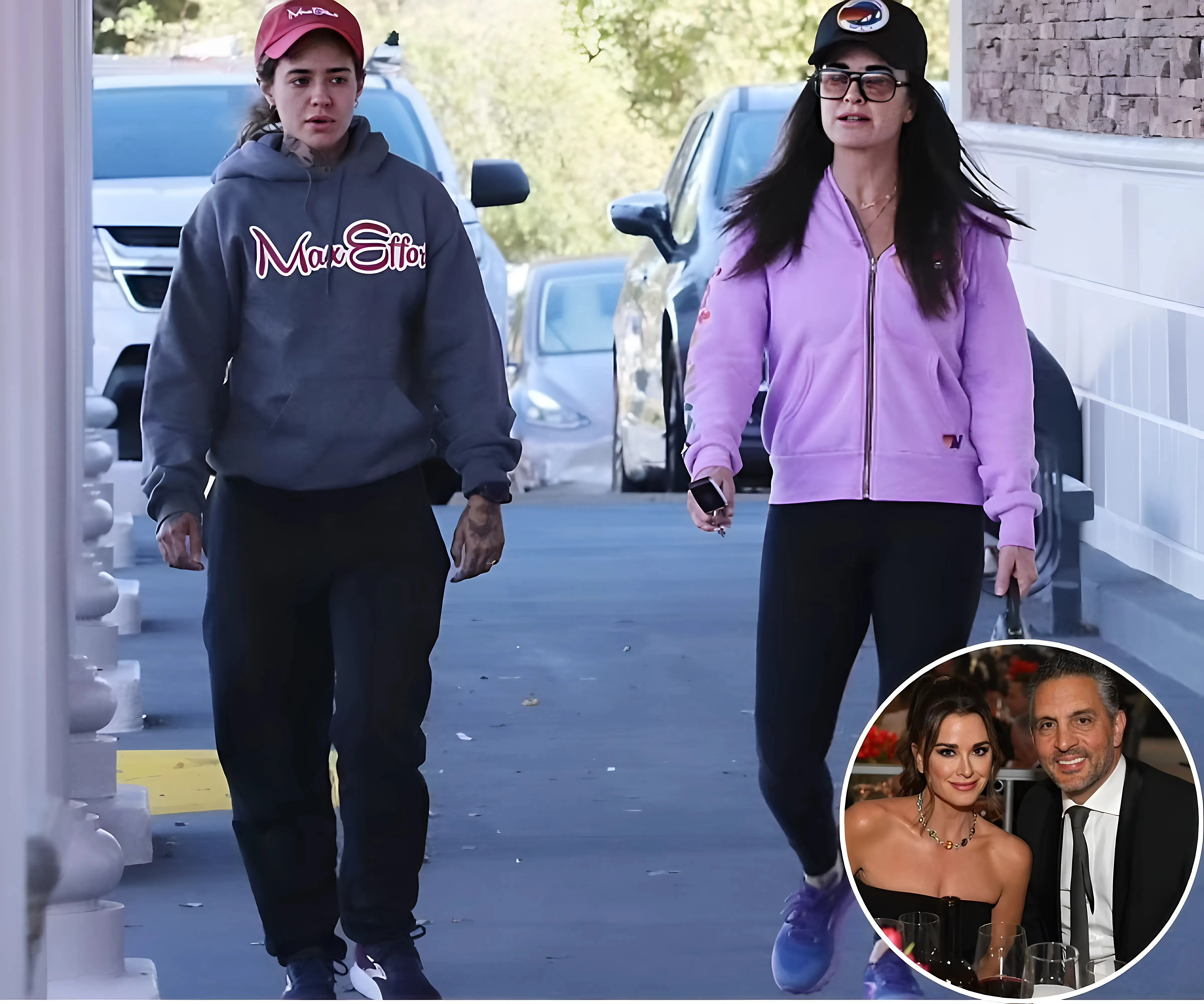 Kyle Richards and Morgan Wade share sweet moment in matching hoodies – Amid a storm of lesbian romance rumors, their true relationship leaves fans buzzing with curiosity!