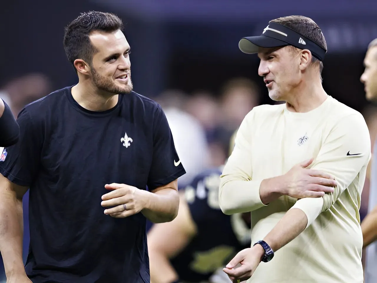 Saints' Dennis Allen dishes on what’s led to Derek Carr’s career resurgence