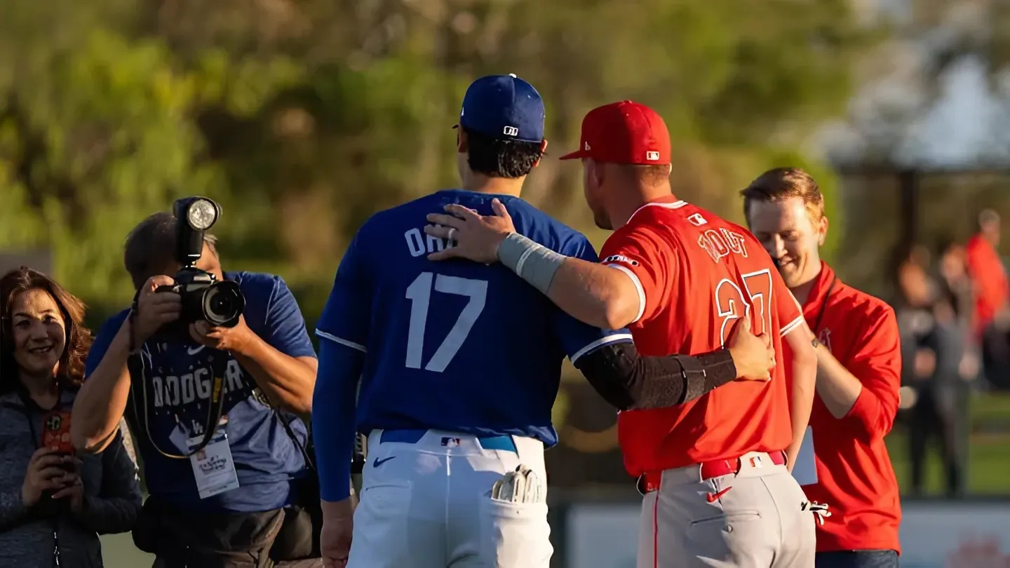 Angels' Mike Trout Has Advice for Dodgers' Shohei Ohtani