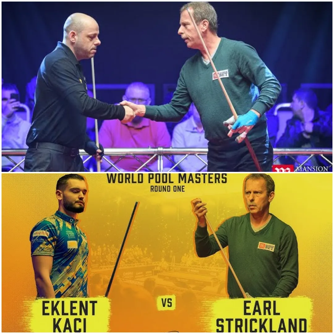 Darren Appleton vs Earl Strickland Round 1 at World Pool Masters 2018 with unpredictable hidden balls