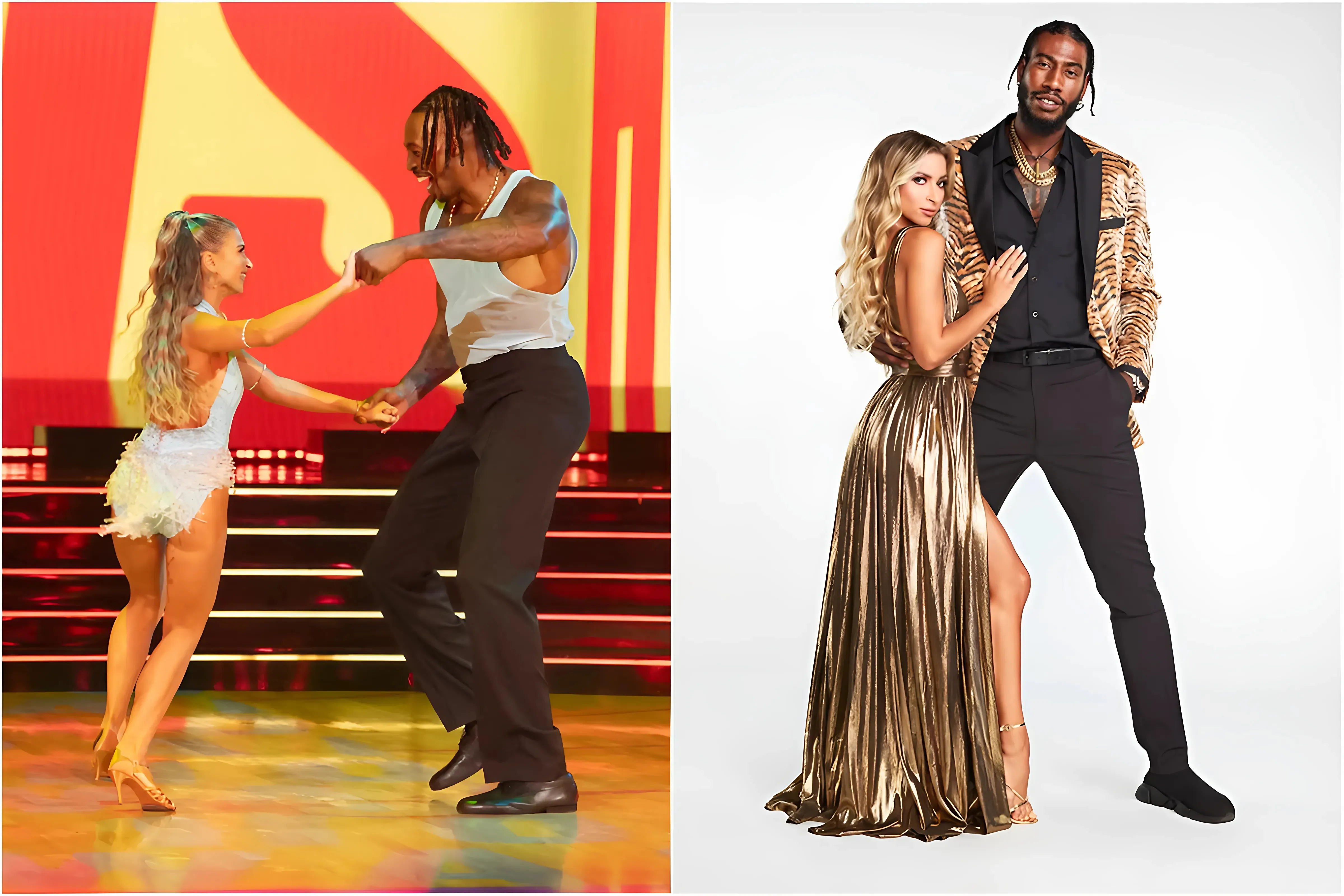 Daniella Karagach's Last-Minute Dance Transformation on 'DWTS' Altered by Dwight Howard's Towering Stature trucc