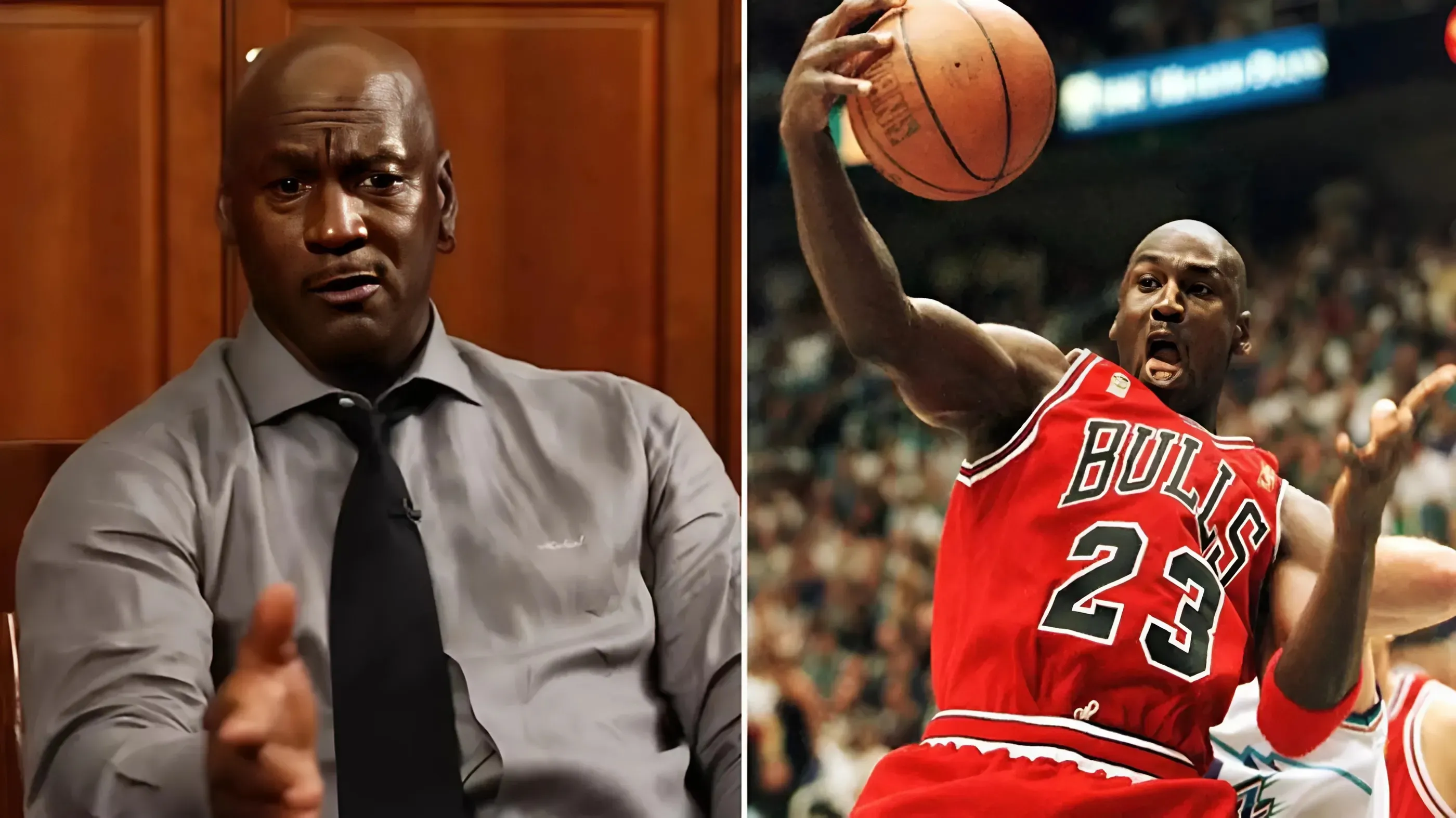 Michael Jordan didn't hesitate when naming the best rebounder in the NBA