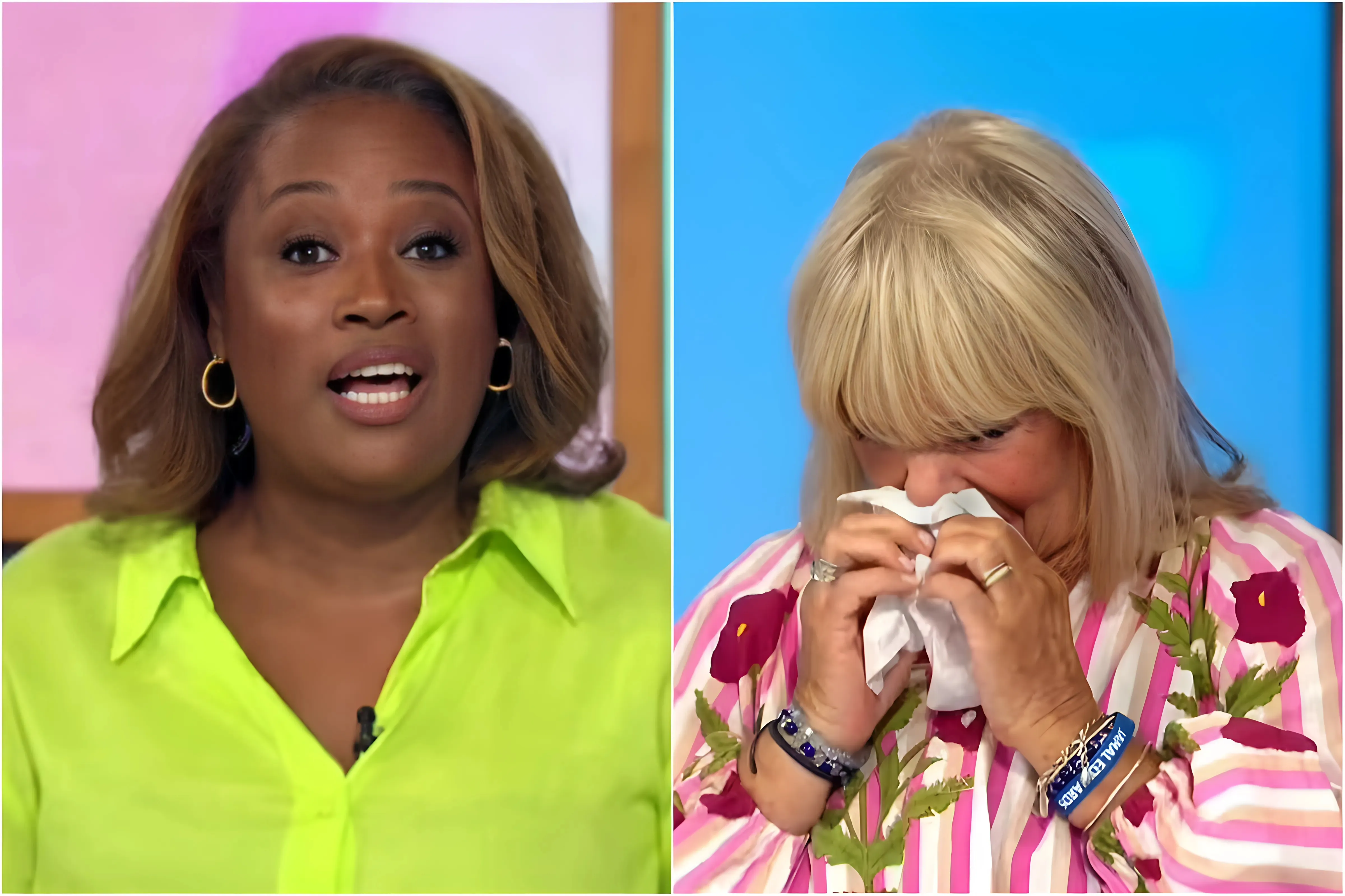 Loose Women host halts show for 'moment of reflection' as she shares 'very sad news' trucc