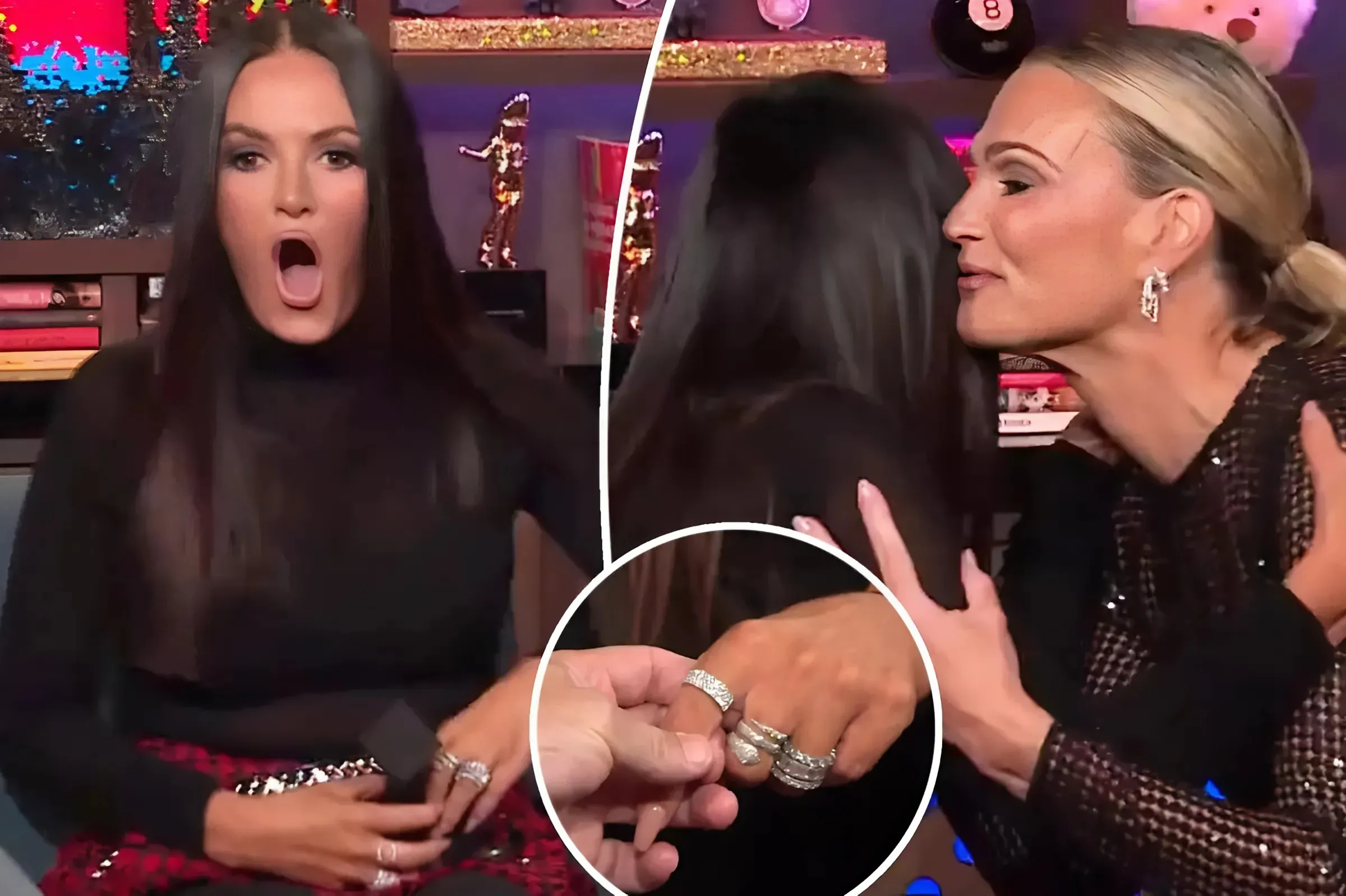 Molly Sims gave Lisa Barlow a $600,000 diamond ring after the 'RHOSLC' star lost multiple pieces of jewelry-quang