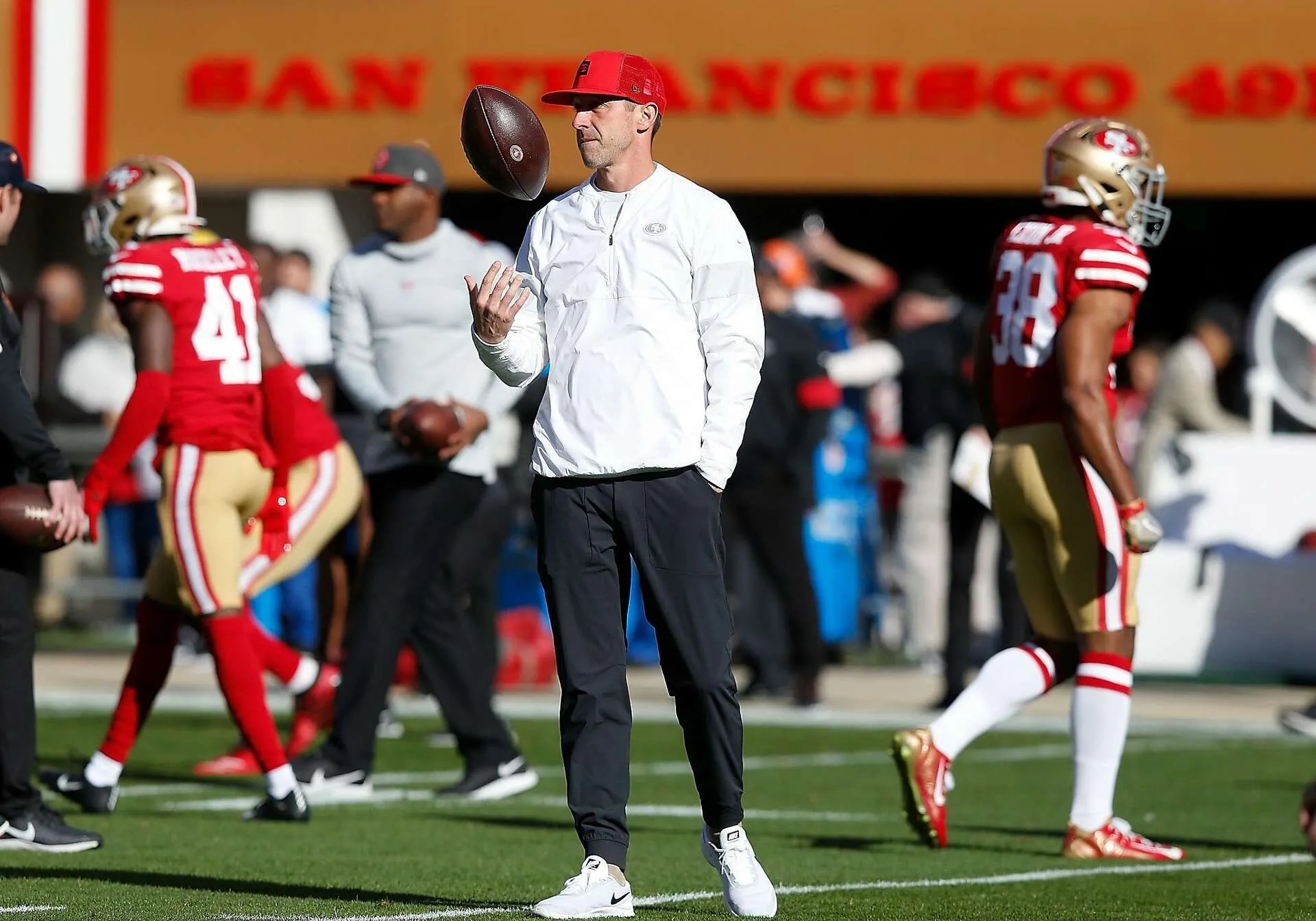 49ers HC Kyle Shanahan Speaks Out on Rookie WR’s Mistake