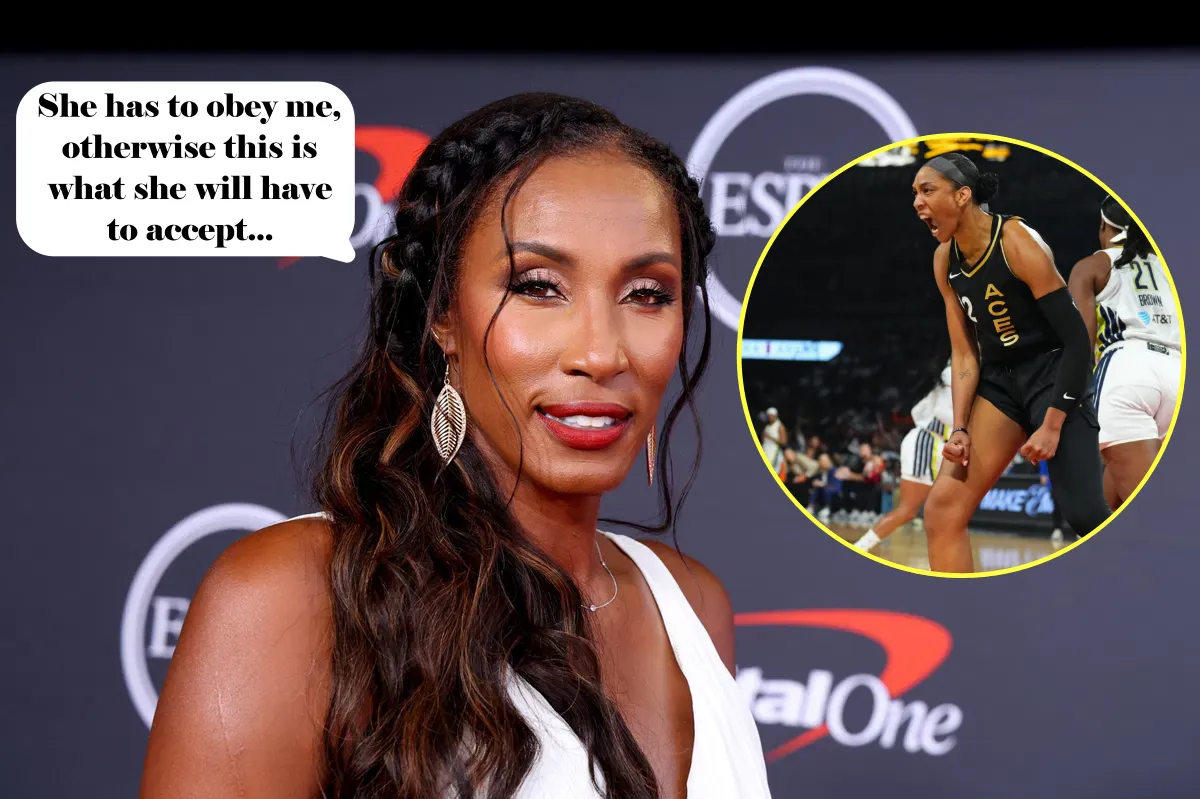 Lisa Leslie Yells As A’ja Wilson Mistakes and Demands Correction of a Serious Flaw in Her Historic Run at LV Aces