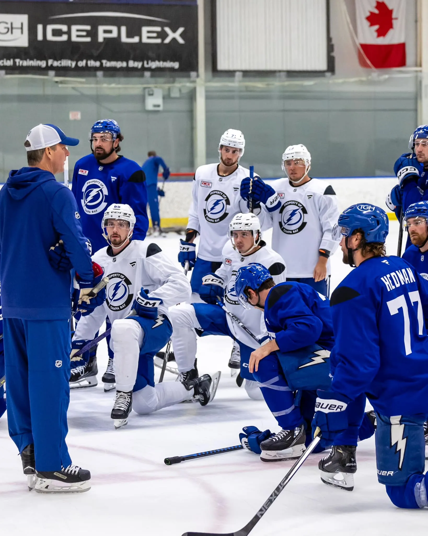 Takeaways from 1st day of Lightning training camp