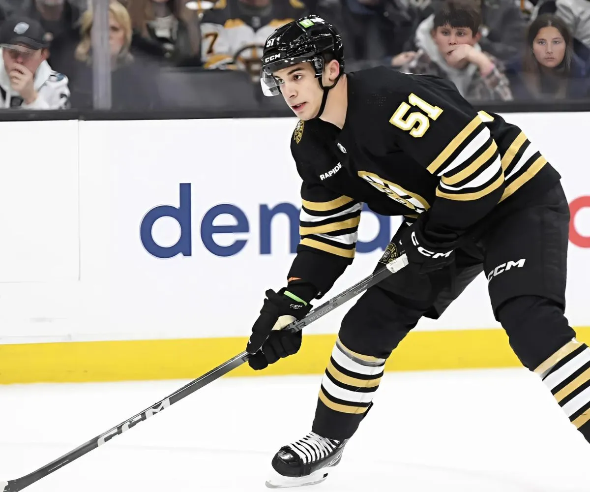 Bruins Matt Poitras Winging It As Training Camp Opens