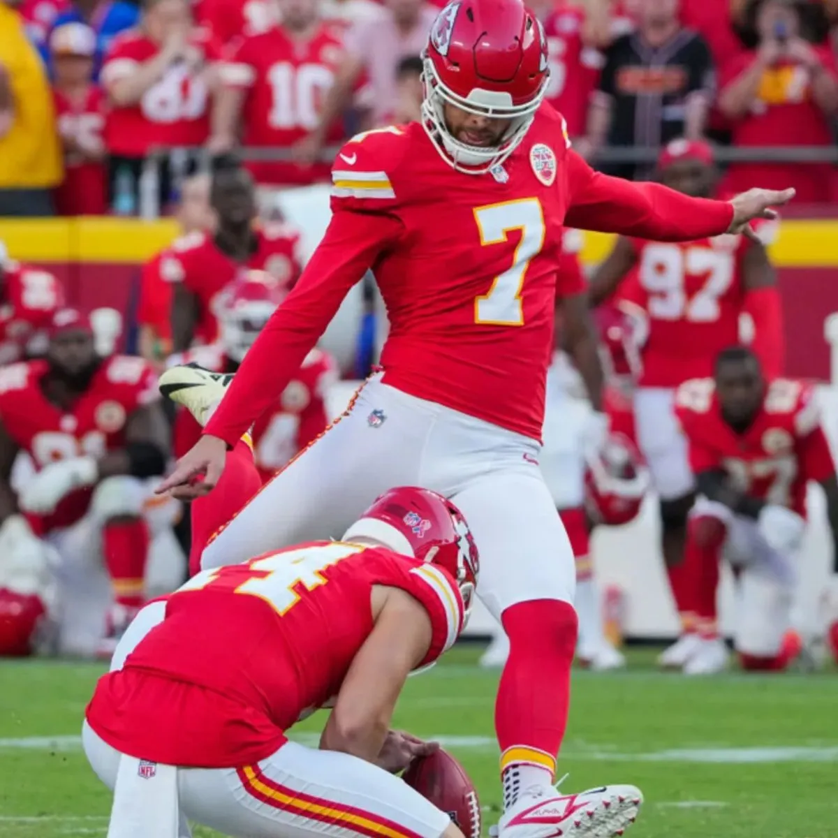 Kansas City Chiefs K Harrison Butker could get a chance at NFL history sooner rather than later