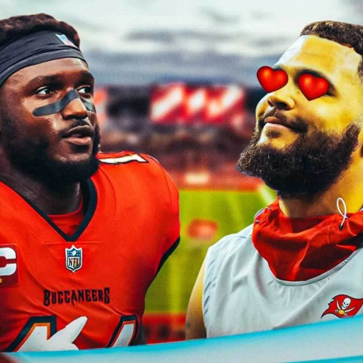 Buccaneers’ Mike Evans gives Chris Godwin his flowers before Week 3