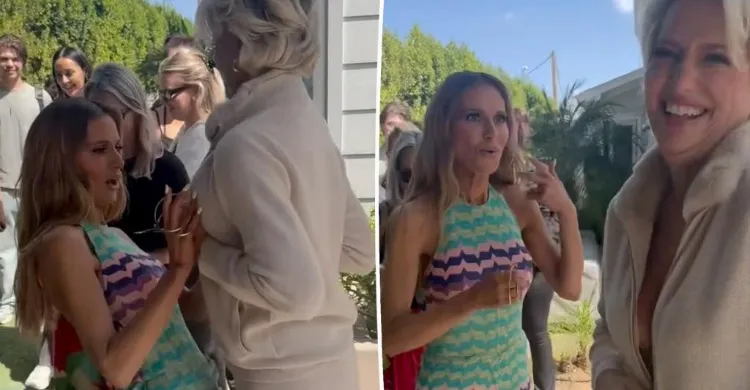 ‘RHOBH’ star Dorit Kemsley feels up Dorinda Medley’s breasts, pretends to motorboat ‘RHONY’ alum