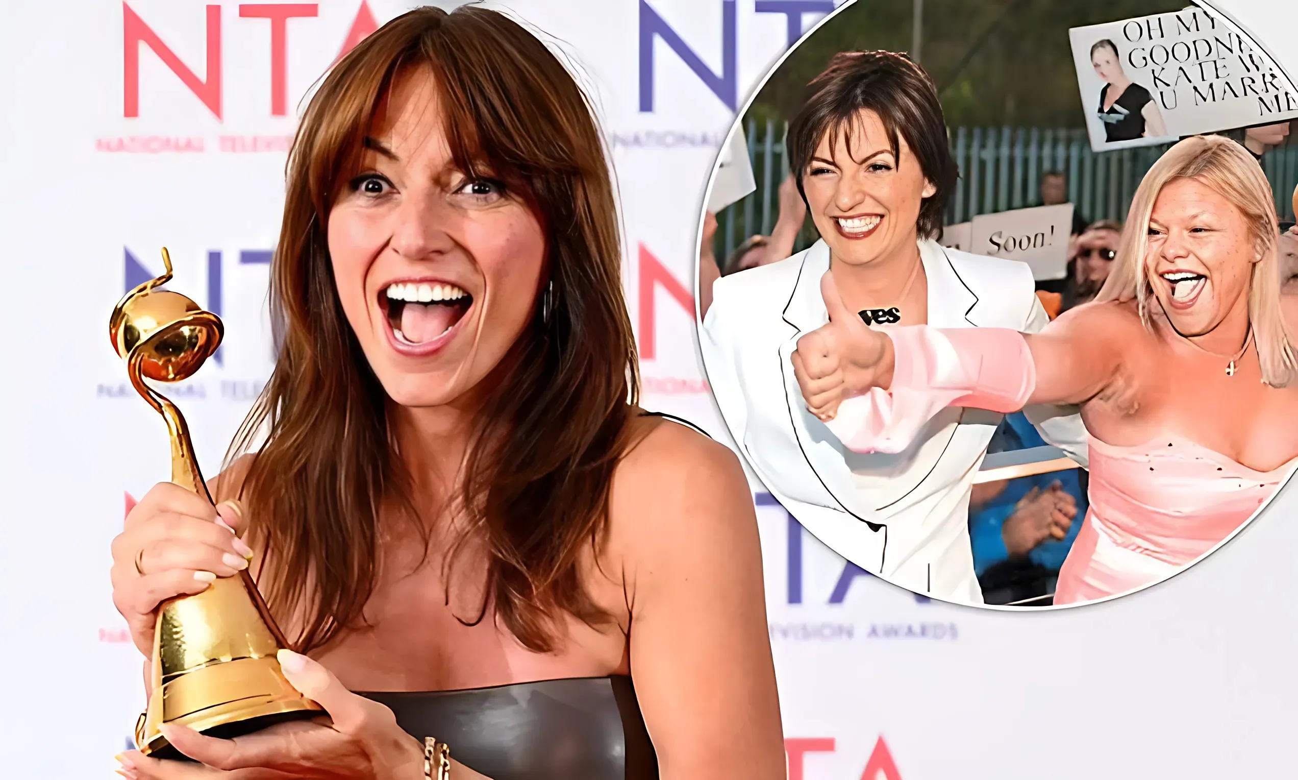 Inside Davina McCall's rise to fame: From being a cabaret performer in Paris to being one of TV's most popular faces trucc