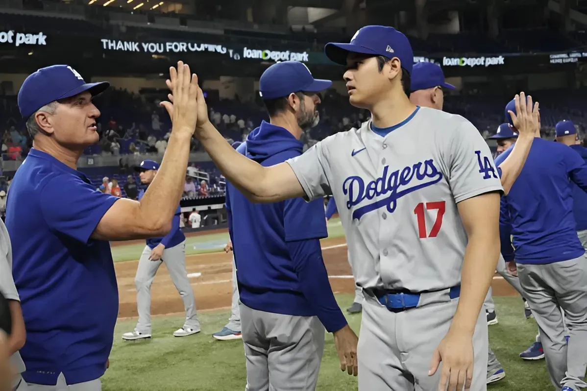 The Los Angeles Dodgers secured their 12th consecutive playoff spot during a memorable night for Shohei Ohtani