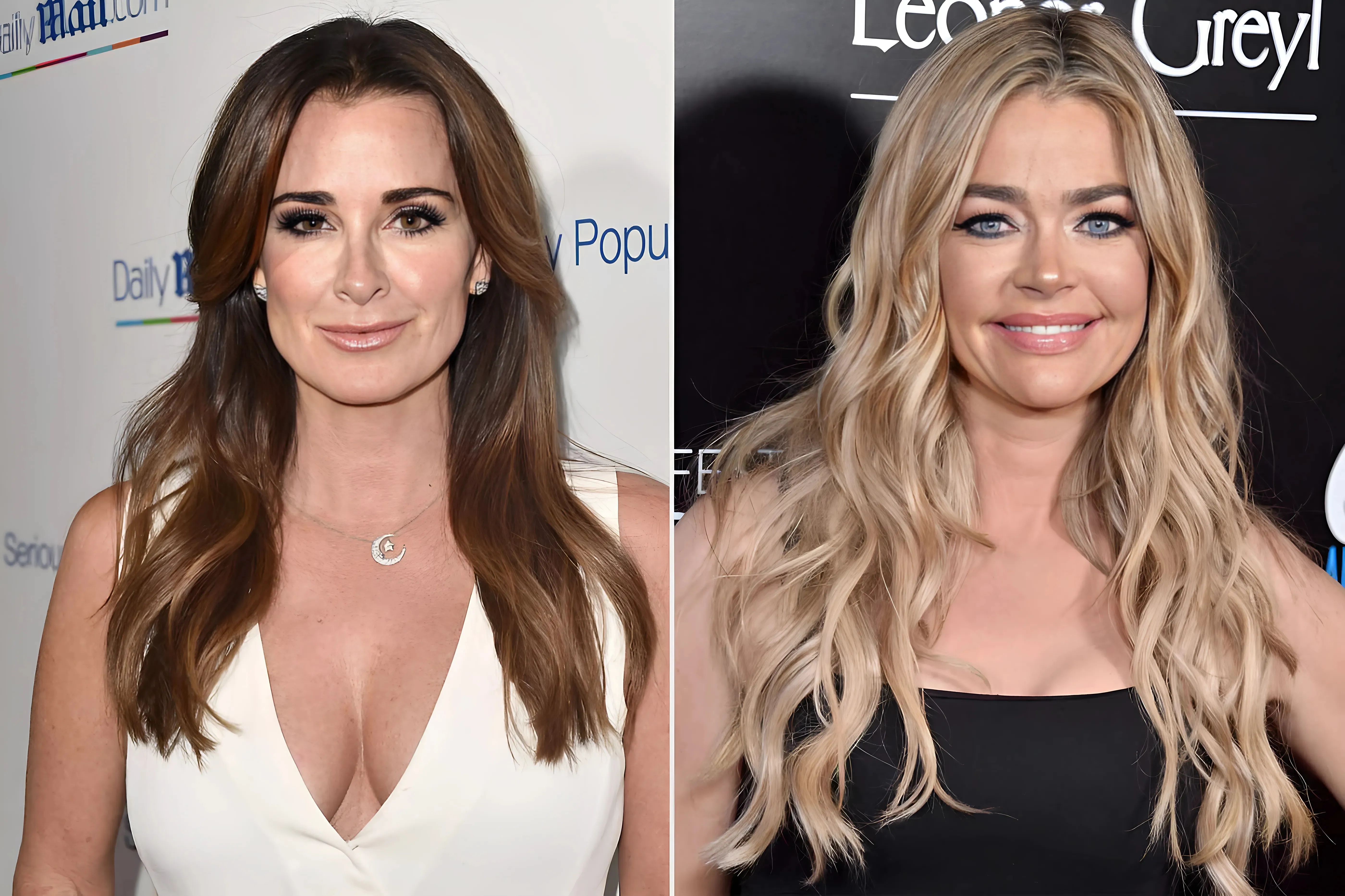 "Kyle Richards was shocked by the shocking confession from the RHOBH actor: 'I just slept in the same bed with Denise'!"