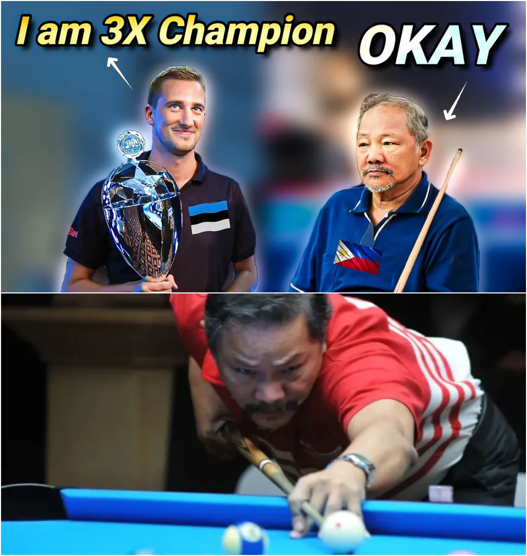 A Day to Remember: Efren Reyes Makes Estonia's #1 Player Taste Humility!