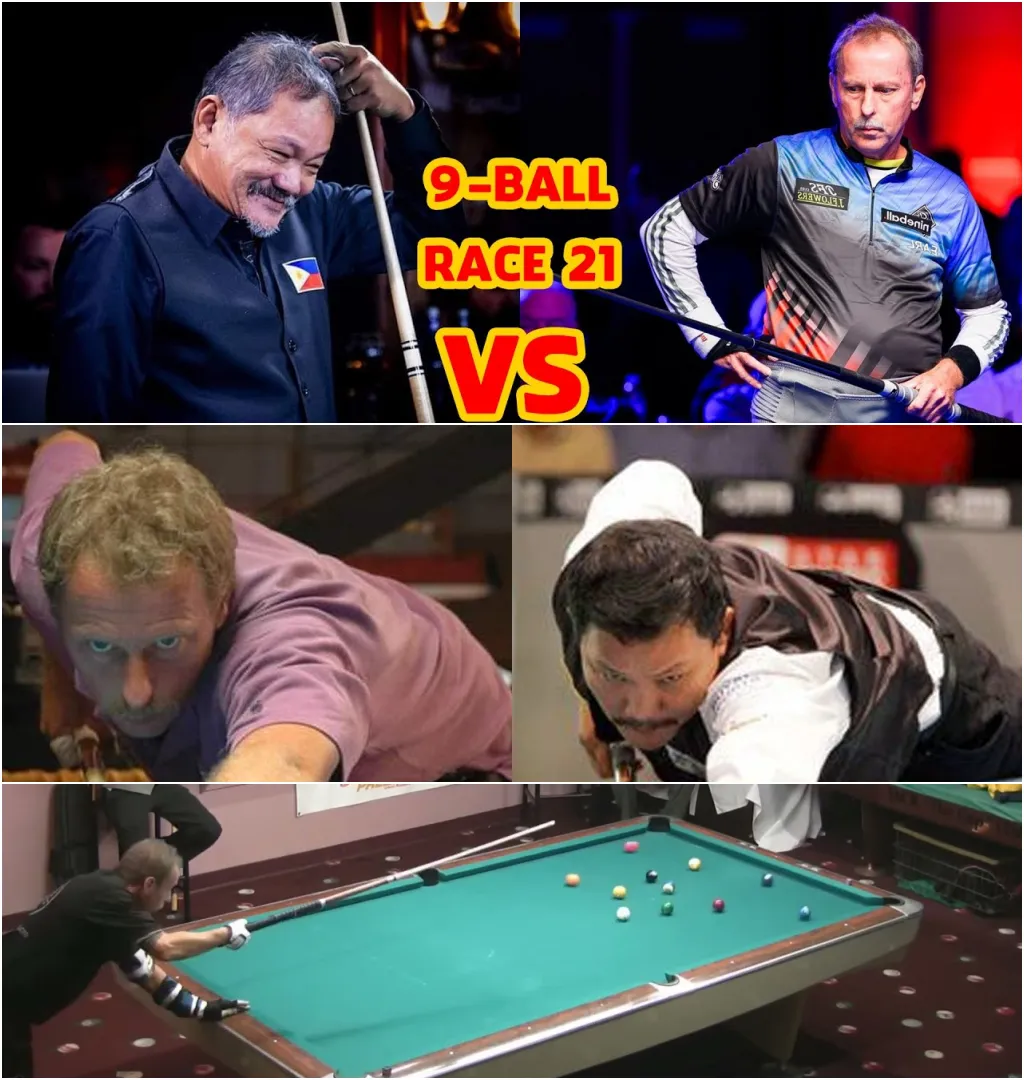 Extreme Drama: Efren Reyes and Earl Strickland Meet in an Exciting 9-Ball Game!