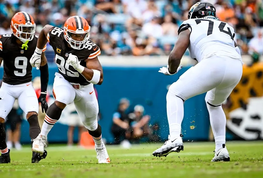 Browns Get Bad News on Superstar DE Myles Garrett